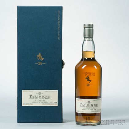 Talisker 30 Years Old, 1 750ml bottle 