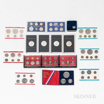 Group of American Proof and Mint Sets