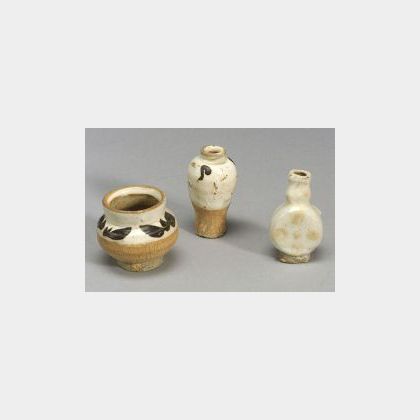 Three Miniature Vases