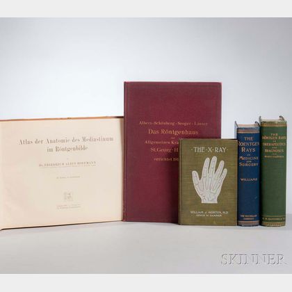 X-Ray Technology and Radiology, Five Early Titles.