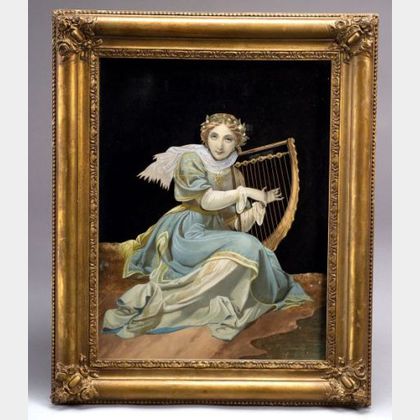Bremond Tableau Mecanique of a Harpist