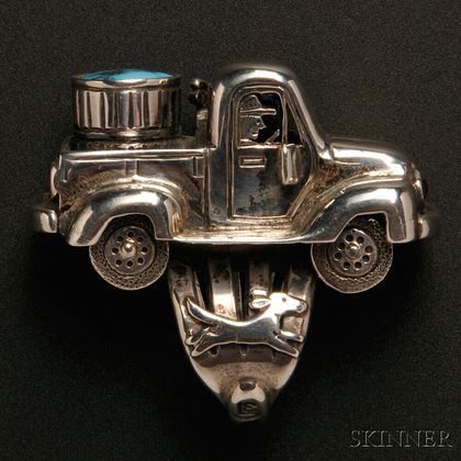 Contemporary Navajo Ring by Clarence Lee