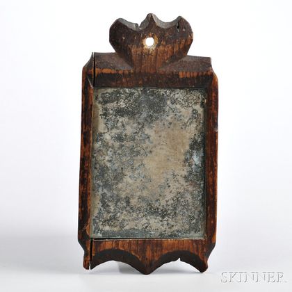 Small Carved Mirror