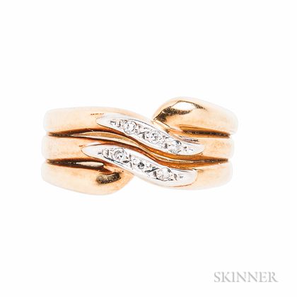 18kt Gold and Diamond Ring, H. Stern