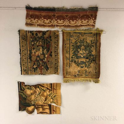 Four Tapestry Fragments