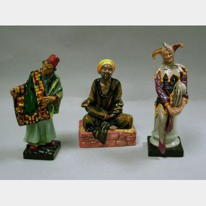 Three Royal Doulton Porcelain Figures