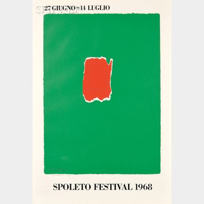 Robert Motherwell (American, 1915-1991) Spoleto Festival