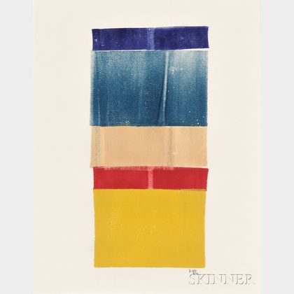 Lyman Kipp (American, b. 1929) Untitled Abstract Composition