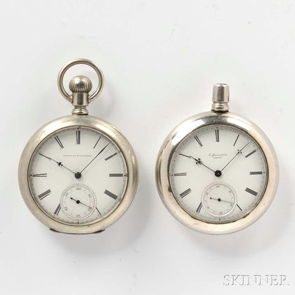 Two Howard Series III Open-face Watches