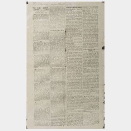 Facsimile of the Last Confederate Newspaper Printed in Vicksburg, Mississippi