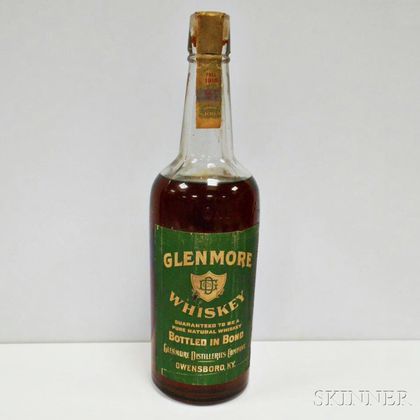 Glenmore Whiskey 1913, 1 quart bottle 