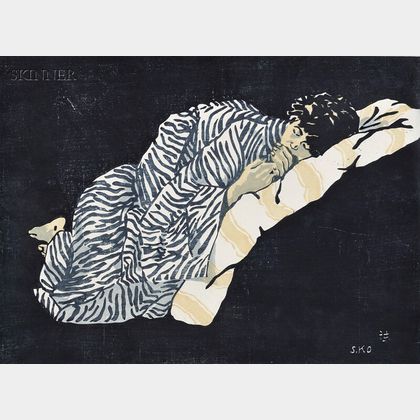 Seiichiro Konishi (Japanese, b. 1919) Sleep.
