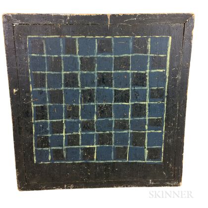 Primitive Painted Pine Double-sided Game Board
