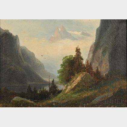 Attributed to John (Joseph John) Englehart (American, 1867-1915) Mountain Landscape