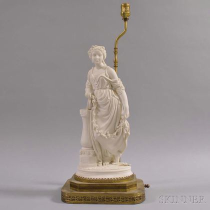 Parian Figure of Classical Woman