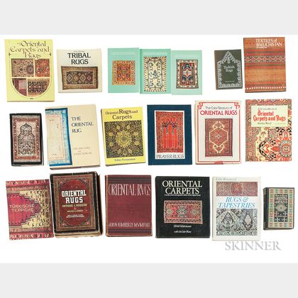 Twenty-two Oriental Rug Books
