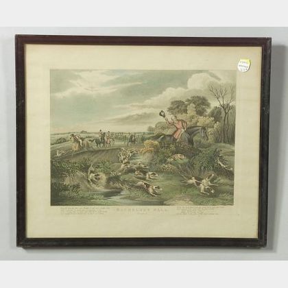 Set of Six Framed English Hunting Prints