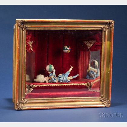 Early Tableau Mecanique Automaton of a Chinese Juggler by Gustave Vichy