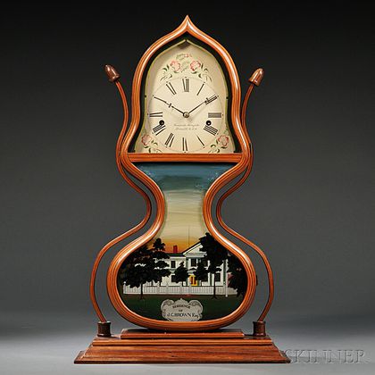 Reproduction J.C. Brown Acorn Clock