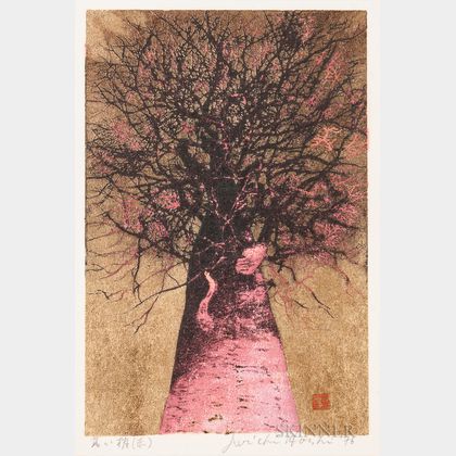 Joichi Hoshi (1913-1979),High Treetop (Red) 