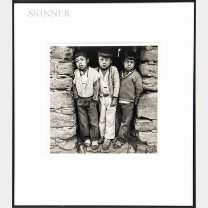 Ken Light (American, b. 1951) Three Brothers, Oaxaca, Mexico
