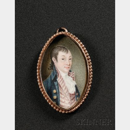 Portrait Miniature of Colonel Dudley Coleman (1745-1797)