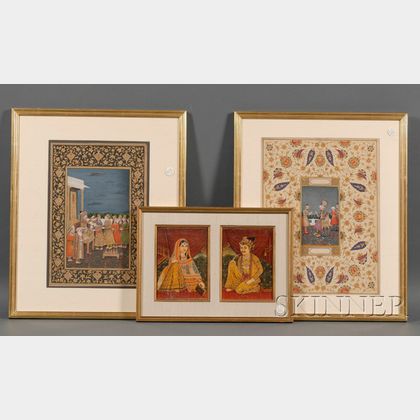 Three Indian Miniatures