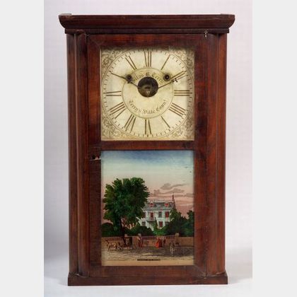 Rare Rosewood Shelf Clock