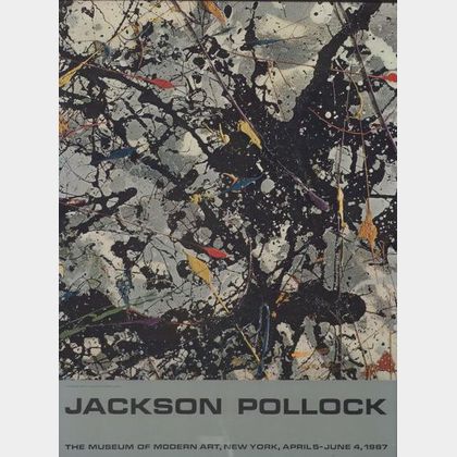 Jackson Pollack (American, 1912- 1956) Jackson Pollock/ the Museum of Modern Art, New York, April 5- June 4, 1967