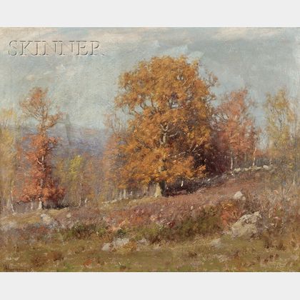 Joseph H. Greenwood (American, 1857-1927) Autumn Landscape