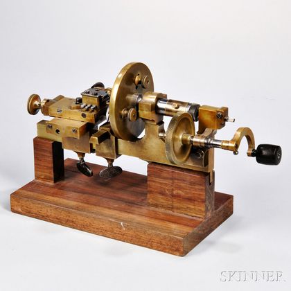 Brass and Steel Watchmaker's Mandrel