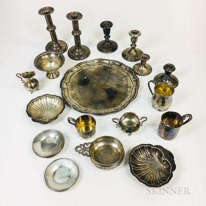 Twenty-eight Pieces of Sterling Silver Tableware