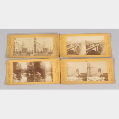 Large Group of Approximately Six Hundred Stereoscopic Cards