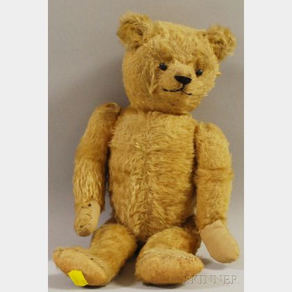 Golden Brown Mohair Teddy Bear