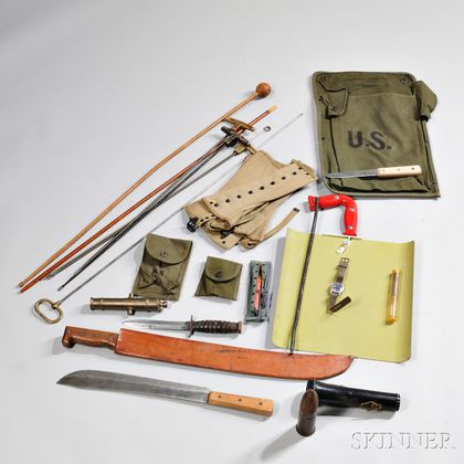 Group of Assorted Militaria