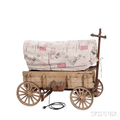Little Jimmy Dickens Covered Wagon Lamp