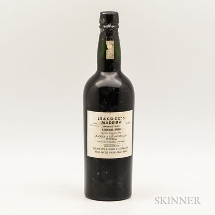 Leacocks Madeira Sercial 1910, 1 bottle 
