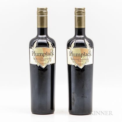 Plumpjack Cabernet Sauvignon Reserve 1998, 2 bottles 