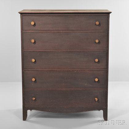 Shaker Five-drawer Chest