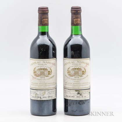 Chateau Margaux 1979, 2 bottles 