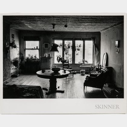 Walker Evans (American, 1903-1975) Mary Frank's Bedroom, New York