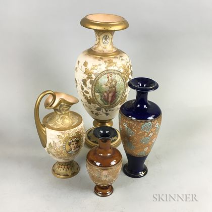 Four Doulton Ceramic Items