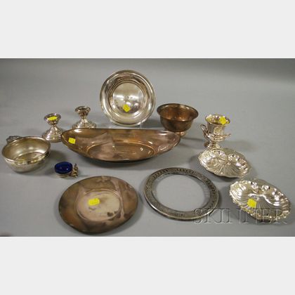 Approximately Twelve Sterling Table Items