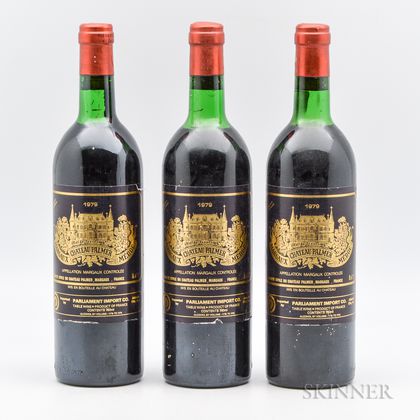 Chateau Palmer 1979, 3 bottles 