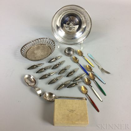 Twenty-three Pieces of Sterling Silver