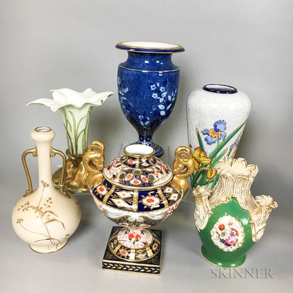 Six Ceramic Vases