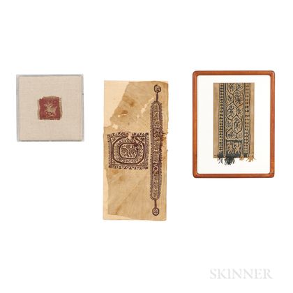 Three Coptic Textiles