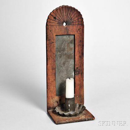 Wooden Candle Sconce