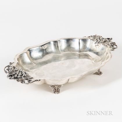 Dunham Sterling Silver Footed Dish