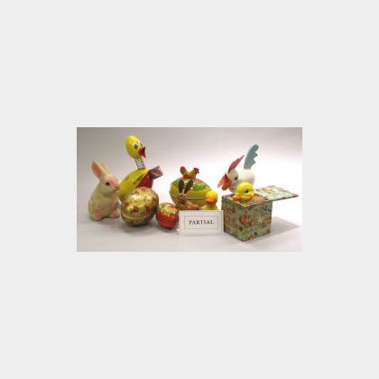 Miscellaneous Group of Easter and Christmas Items
